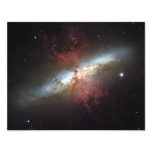 Starburst galax, smutsigare 82 fototryck