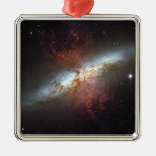 Starburst galax, smutsigare 82 julgransprydnad metall