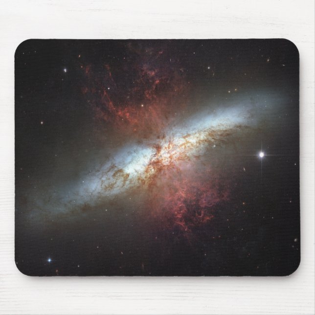 Starburst galaxy, Messier 82 Musmatta (Framsidan)