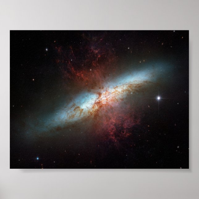 Starburst Galaxy Poster (Framsidan)