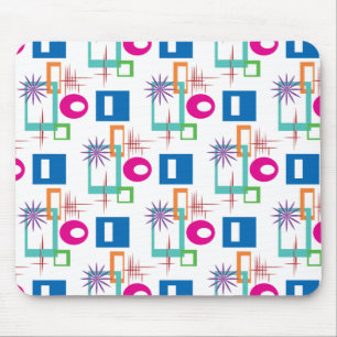 Starburst Geometric Multicolor Mönster Musmatta