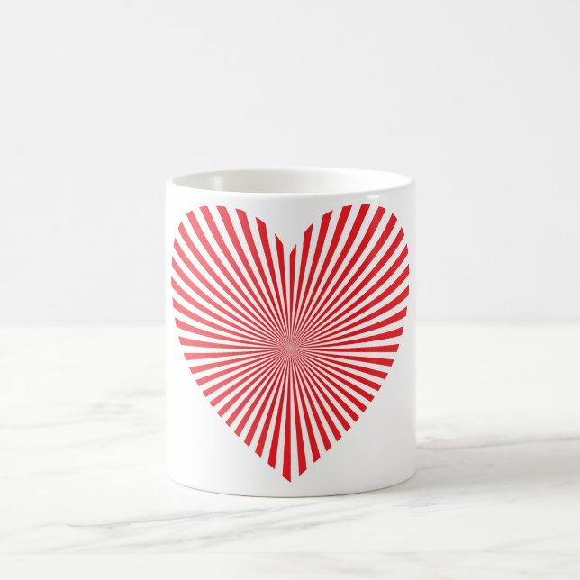 Starburst Heart Coffee Mugg (Center)