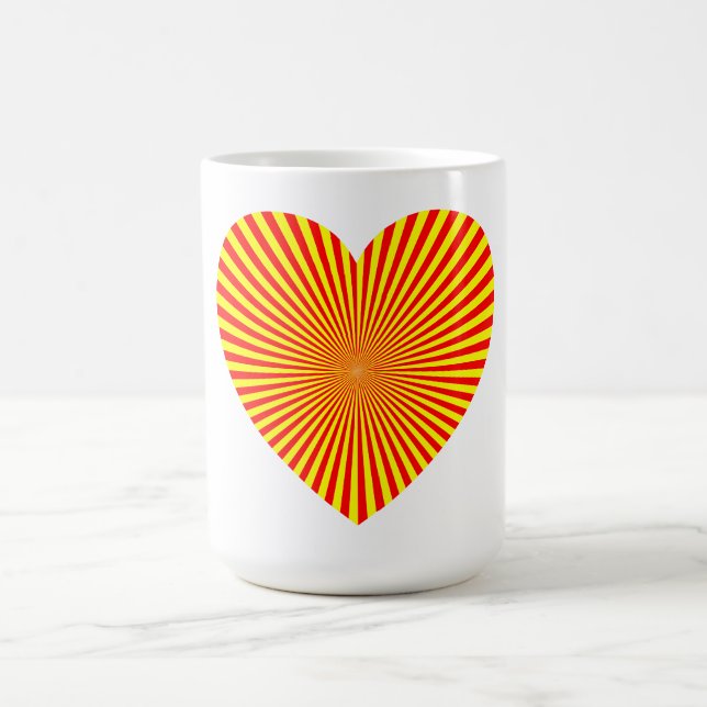 Starburst Heart Mugg (Center)