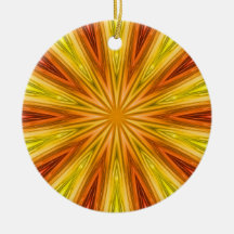 Starburst kaleidoskop ornament
