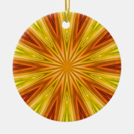 Starburst kaleidoskop ornament