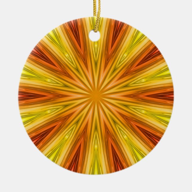 Starburst kaleidoskop ornament (Framsidan)