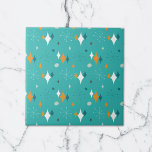 Starburst Mid Century Modern Mönster i Teal Kakelplatta<br><div class="desc">Abstraktens återdesign kombinerar starten i mitten av århundradet och moderna former och återspeglar vintagens visioner. Perfekt för människor som kärlek retro och vintage estetiskt.</div>