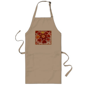 "Starburst of Kärlek" Apron Långt Förkläde