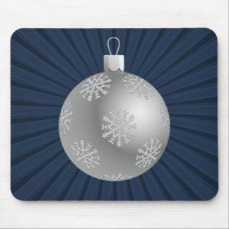 Starburst Rand Ornament Mousepad, Mörk blått Musmatta