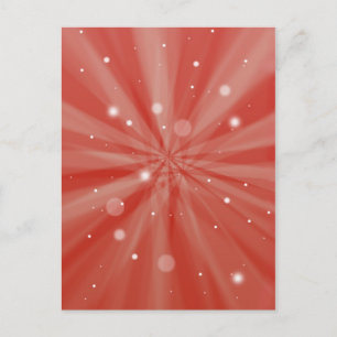 Starburst red vykort