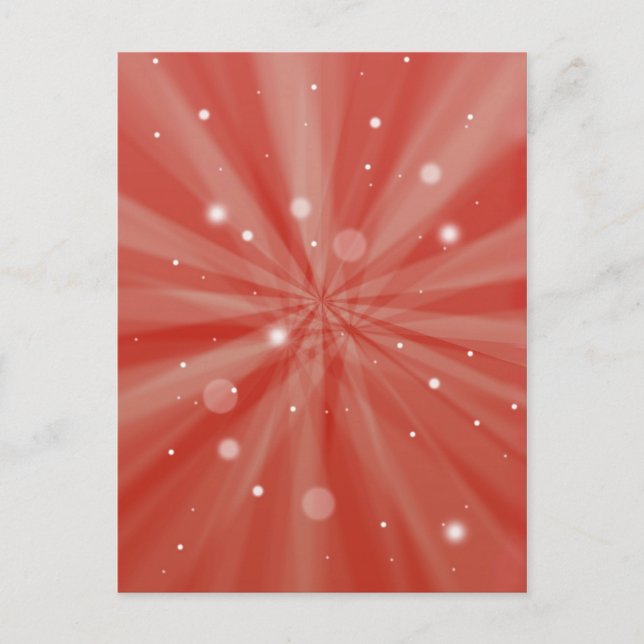 Starburst red vykort (Framsida)
