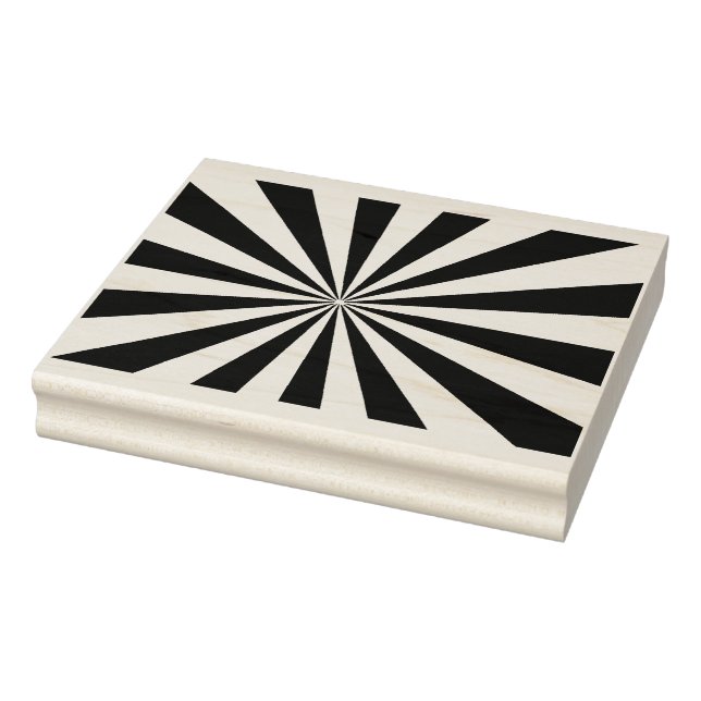 Starburst Rubber Art Frimärke Stämpel (Stämpel)