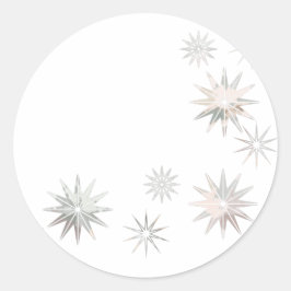 Starburst Runt Klistermärke