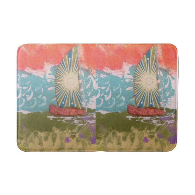 Starburst Sail Badrumsmatta (Framsidan)