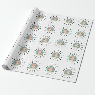STARBURST | Simple Custom Fun Photo Wrapping Paper Presentpapper