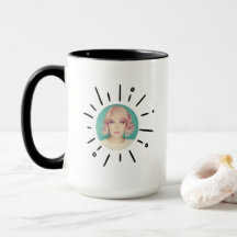 STARBURST |  Simple Fun & Playful Custom Photo Mug