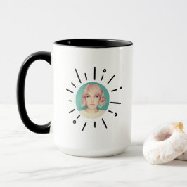 STARBURST |  Simple Fun & Playful Custom Photo Mug Mugg