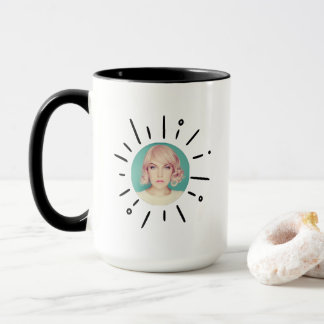 STARBURST |  Simple Fun & Playful Custom Photo Mug Mugg