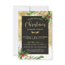 Starburst Snöflingor| Julfest Inbjudan