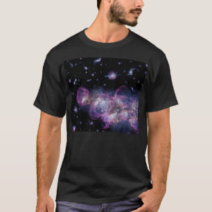 Starburst Stellar Fireworks Finale Rymden T Shirt