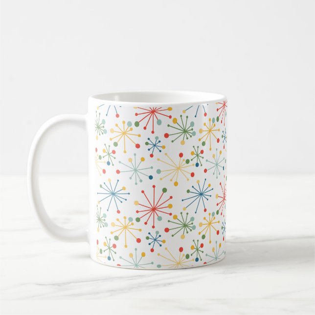 Starbursts i färg  kaffemugg (Vänster)