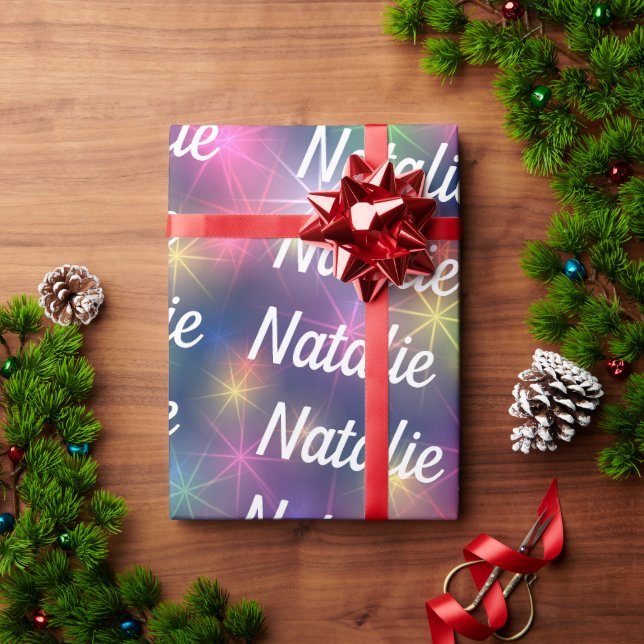 Starbursts Personlig Gift Papper Presentpapper (Julgåva)