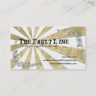 Starbust underhållningvisitkort visitkort