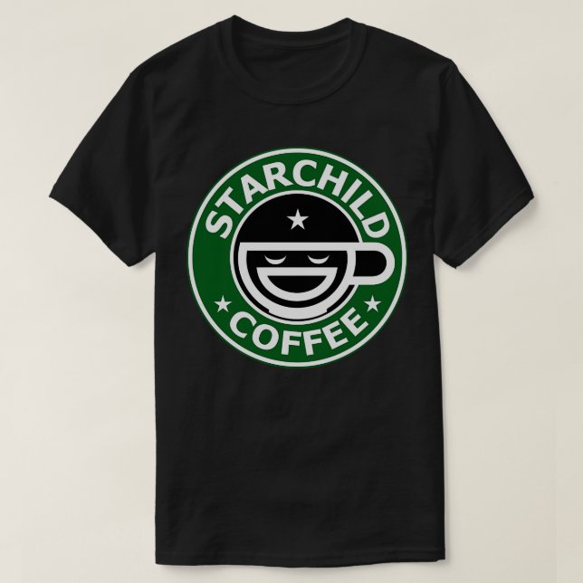 Starchild Coffee T Shirt (Design framsida)
