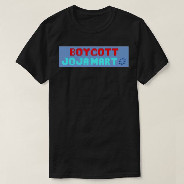 Stardew valley Boycott JojaMart T Shirt (Design framsida)