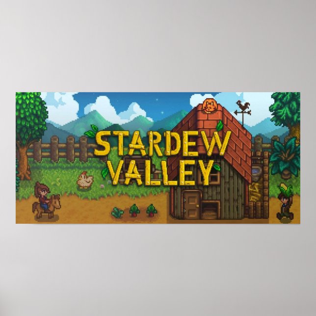 Stardew Valley Poster (Framsidan)