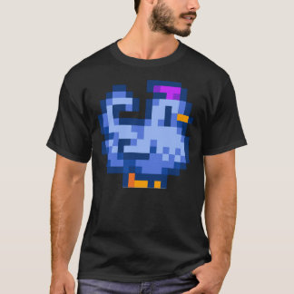 Stardew Valley Shane Blue Chicken Sticker & Pi T Shirt