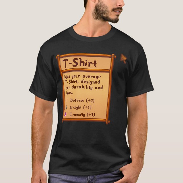 Stardew Valley T Shirt (Framsida)