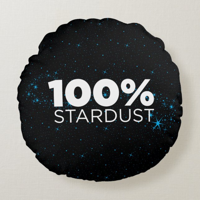 Stardust 100% rund kudde (Framsidan)