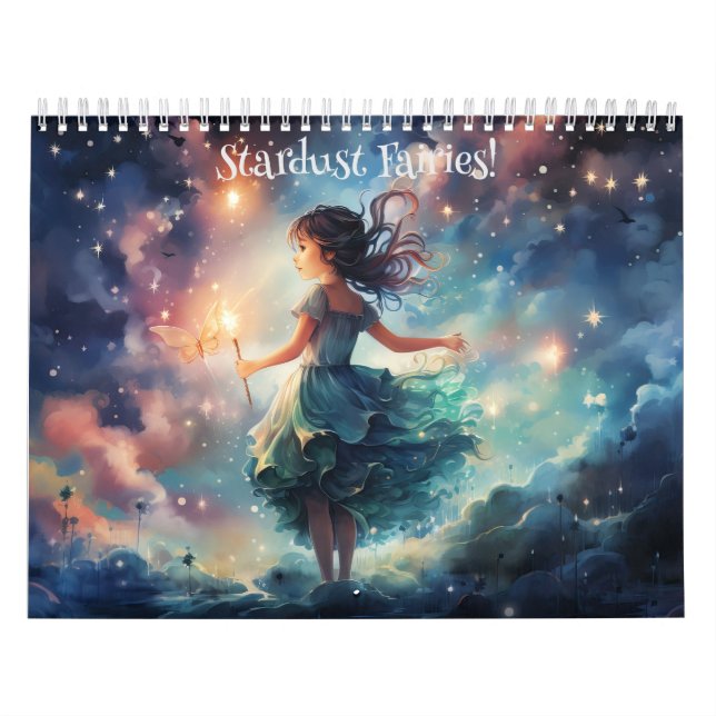 Stardust-Älvor Kalender (Omslag)