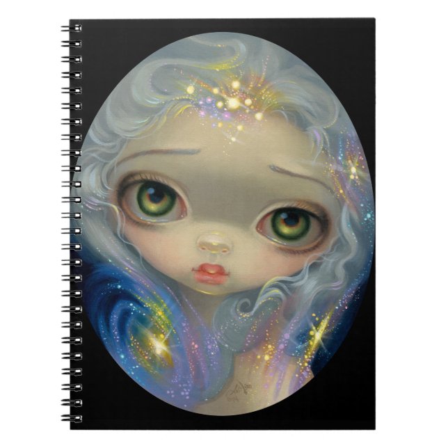 "Stardust ängel" anteckningsbok (Framsidan)