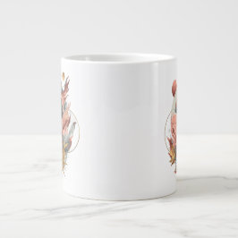 Stardust Bloom over Cosmic Step Jumbo Mugg