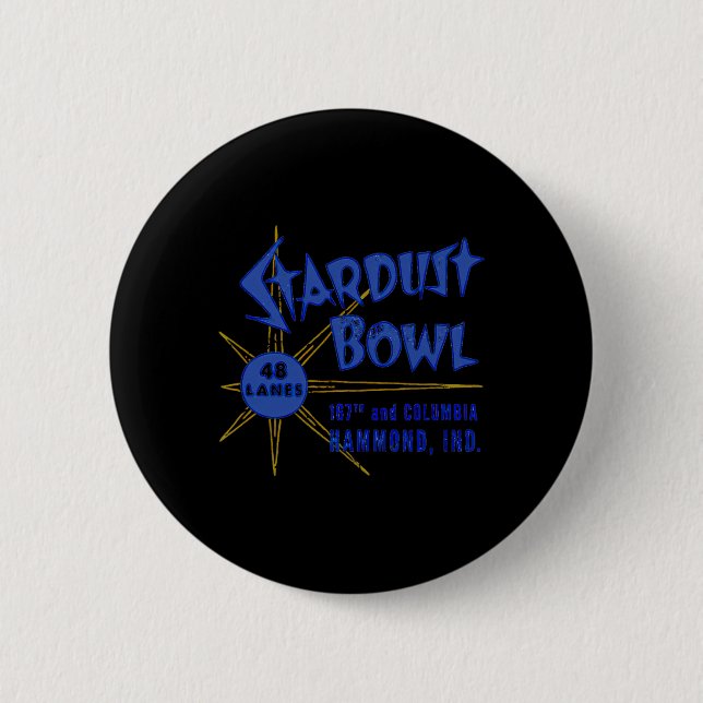Stardust Bowl Retro Vintage Bowling Indiana Knapp (Framsida)