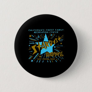 Stardust Bowl Vintage Bowling Retro Väster Covina Knapp
