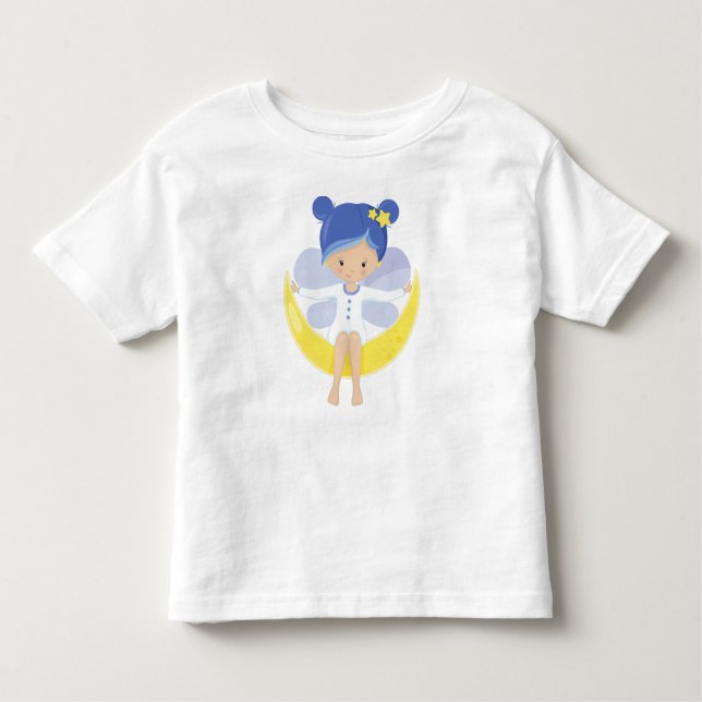 Stardust Fairy, Fairy on Måne, Cute Fairy T Shirt (Framsida)