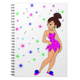 STARDUST FAIRY GIRL ANTECKNINGSBOK