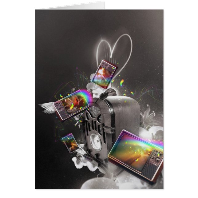 Stardust Hälsningskort (Framsidan)