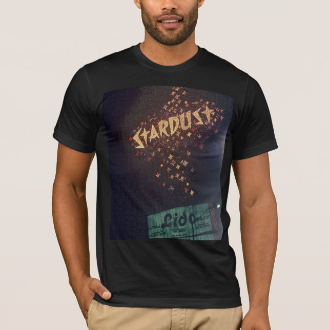 Stardust Hotel Las Vegas Retro T-shirt (Framsida)