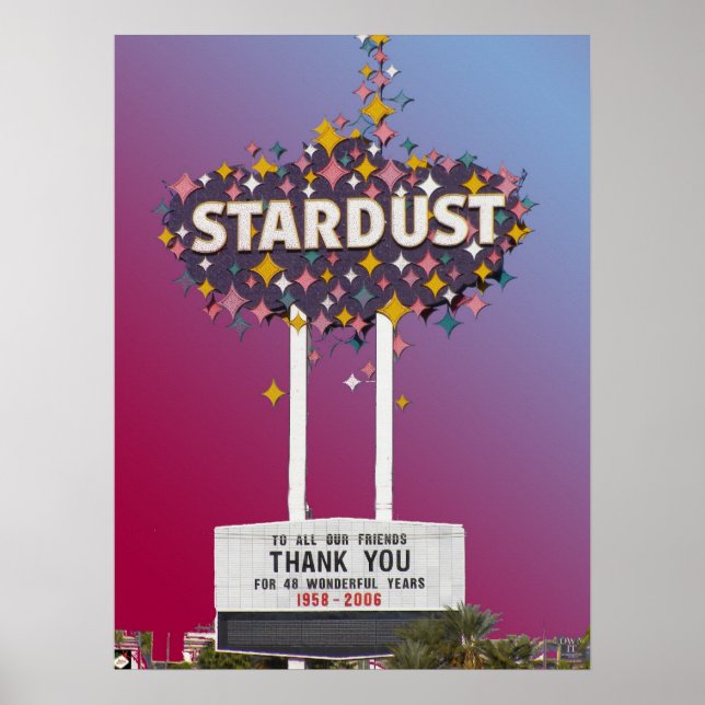 Stardust Las Vegas 2006 Poster (Framsidan)