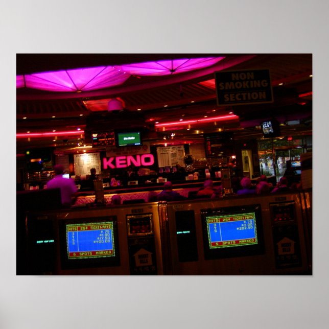 Stardust Las Vegas Keno Lounge Poster (Framsidan)
