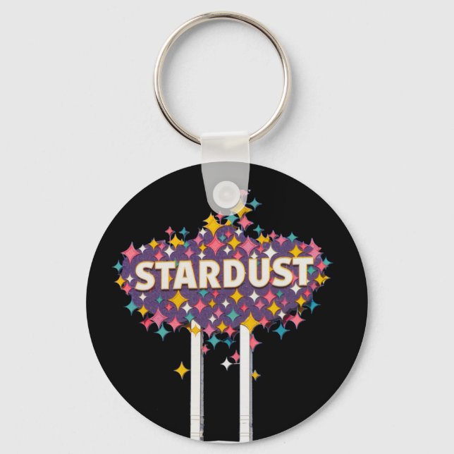 Stardust Las Vegas Marquee Keychain Nyckelring (Framsida)