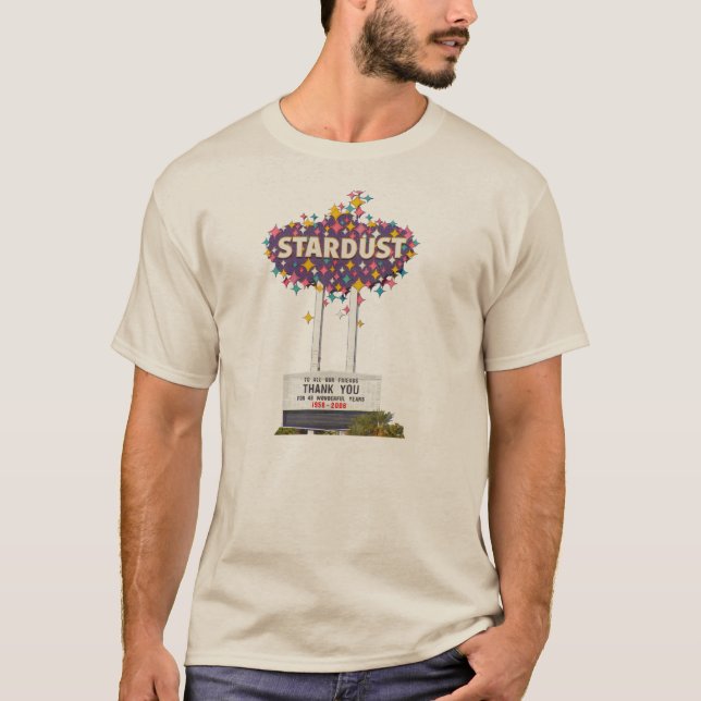 Stardust Las Vegas Marquee T-Shirt (Framsida)