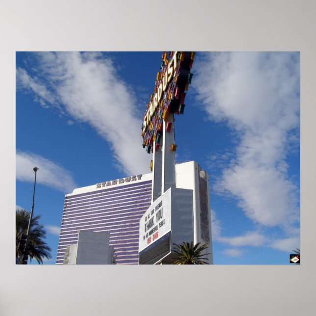 Stardust Las Vegas Poster 1 (Framsidan)