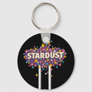 Stardust Las Vegas stort festtält Keychain Nyckelring