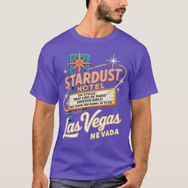 Stardust Lido De Paris (2) T Shirt (Framsida)