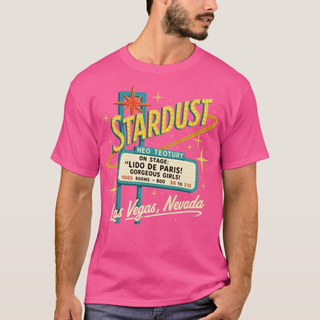Stardust Lido De Paris (3) T Shirt (Framsida)